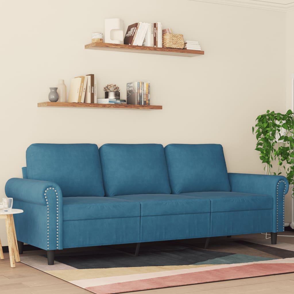 2-Personers Sofa Velour
