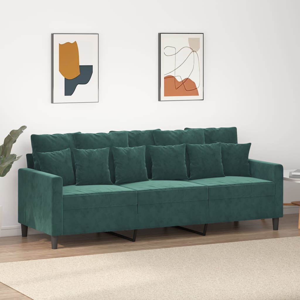 2-Personers Sofa Velour