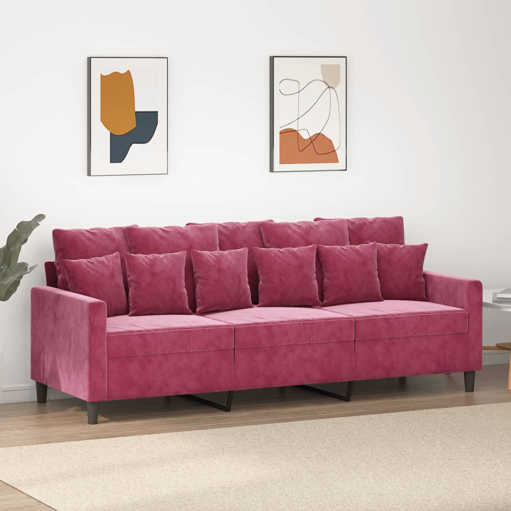 2-Personers Sofa Velour