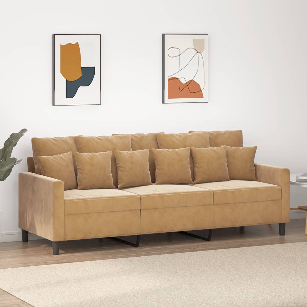 2-Personers Sofa Velour