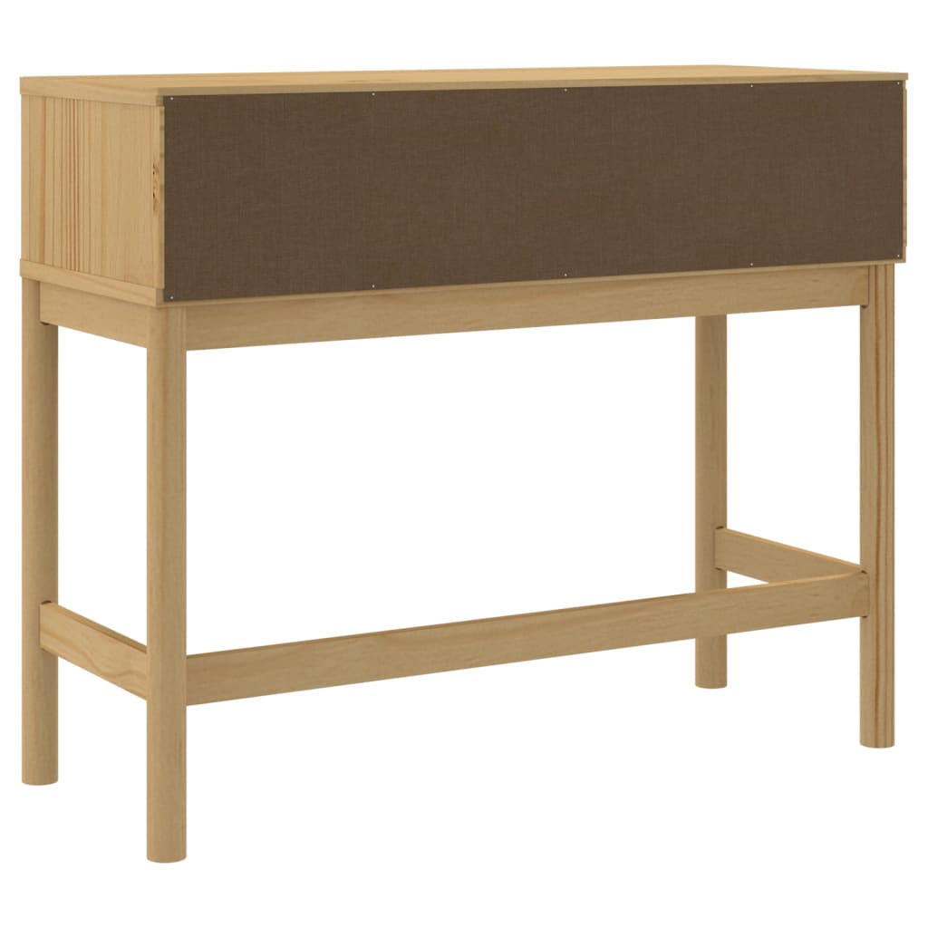 Konsolbord Floro 89,5X36,5X73 Cm Massivt Fyrretræ