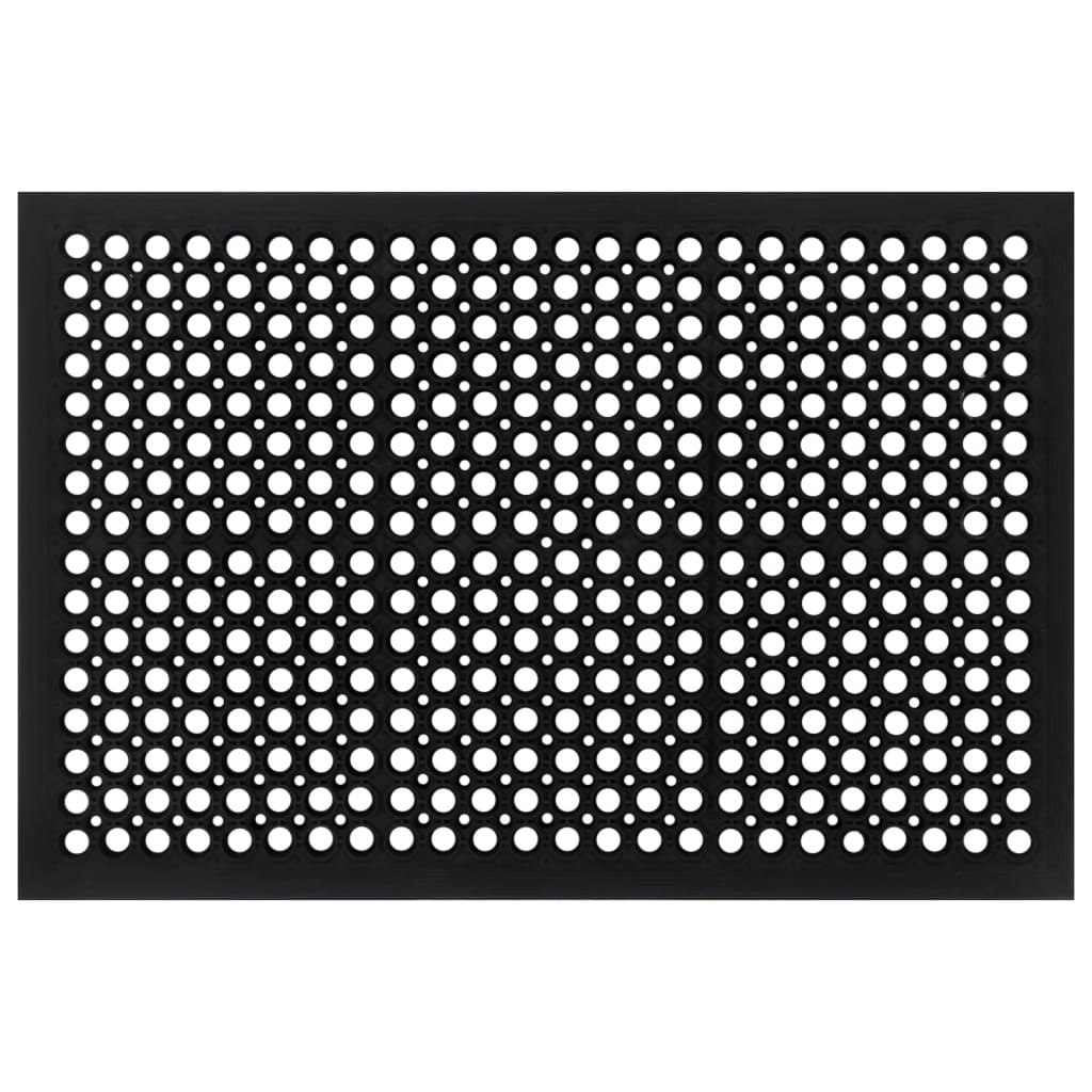Dørmåtte 60X90 Cm Rektangulær Gummi