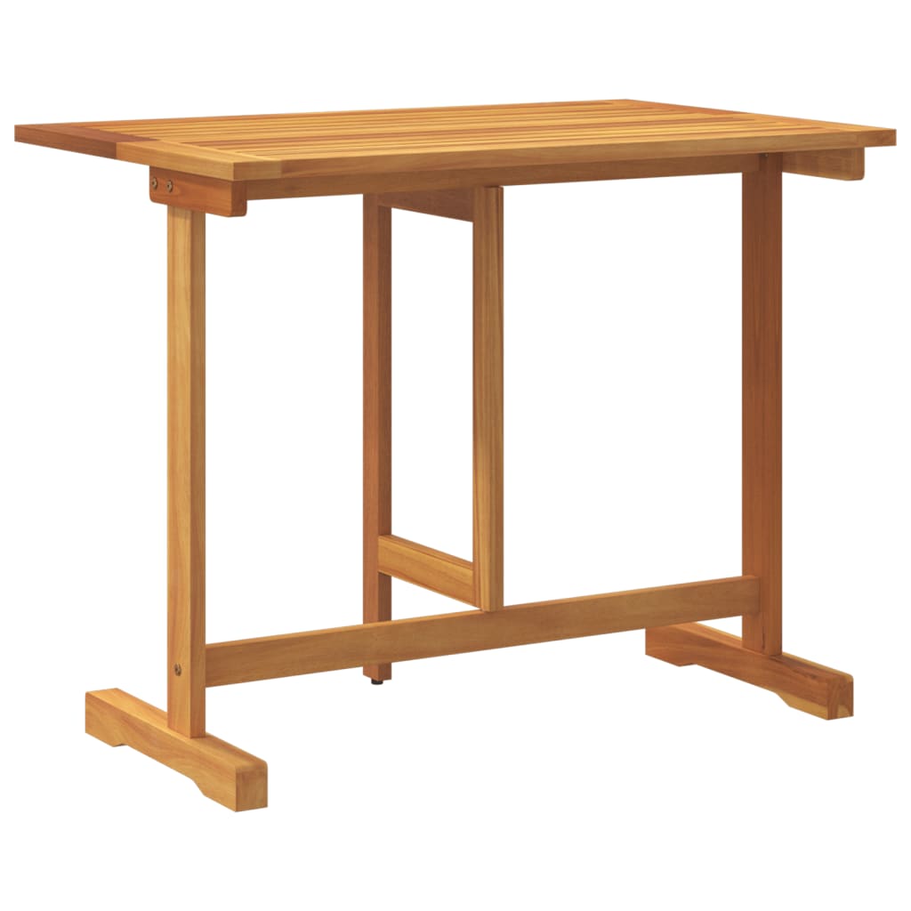 Altanbord 90X60X72 Cm Foldbart Massivt Akacietræ