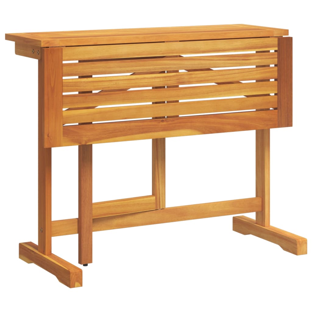 Altanbord 90X60X72 Cm Foldbart Massivt Akacietræ