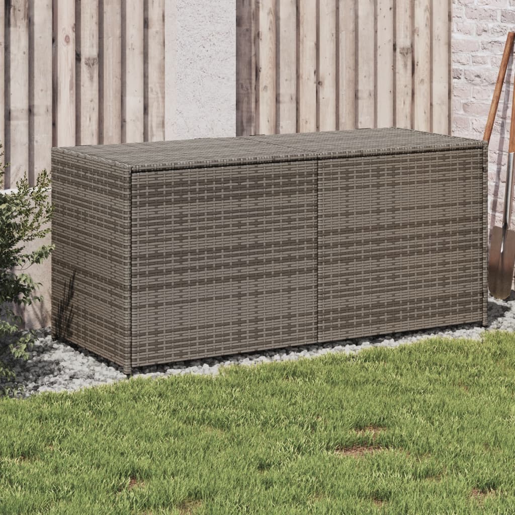 Opbevaringsboks Med Hjul 283 L Polyrattan