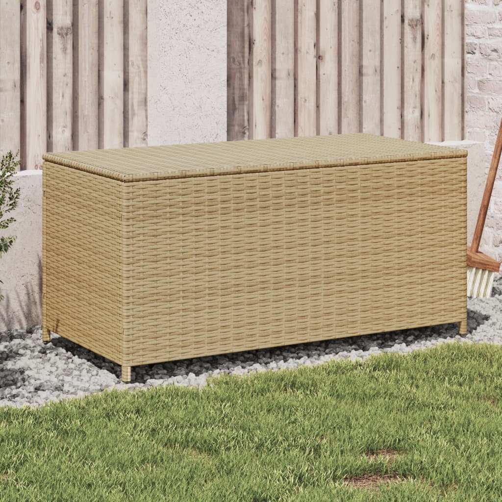 Opbevaringsboks Med Hjul 283 L Polyrattan