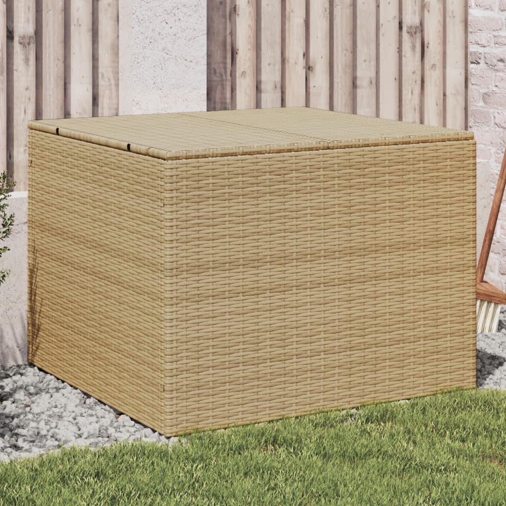 Opbevaringsboks Med Hjul 283 L Polyrattan