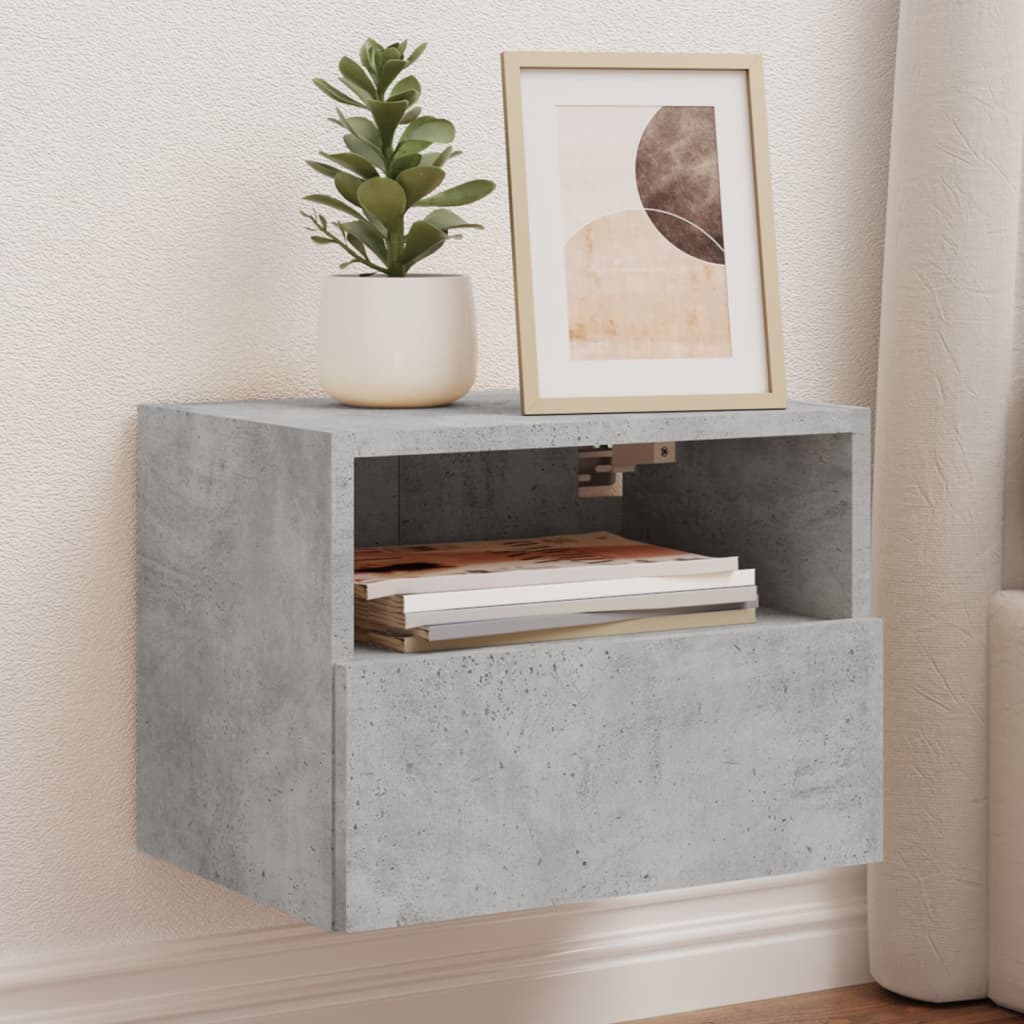 Væghængte Tv-Borde 2 Stk. 60X30X30 Cm Konstrueret Træ