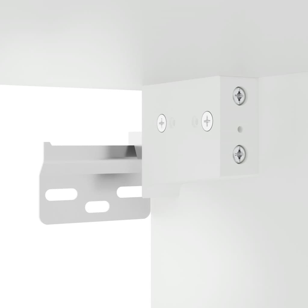 Væghængte Tv-Borde 2 Stk. 60X30X30 Cm Konstrueret Træ