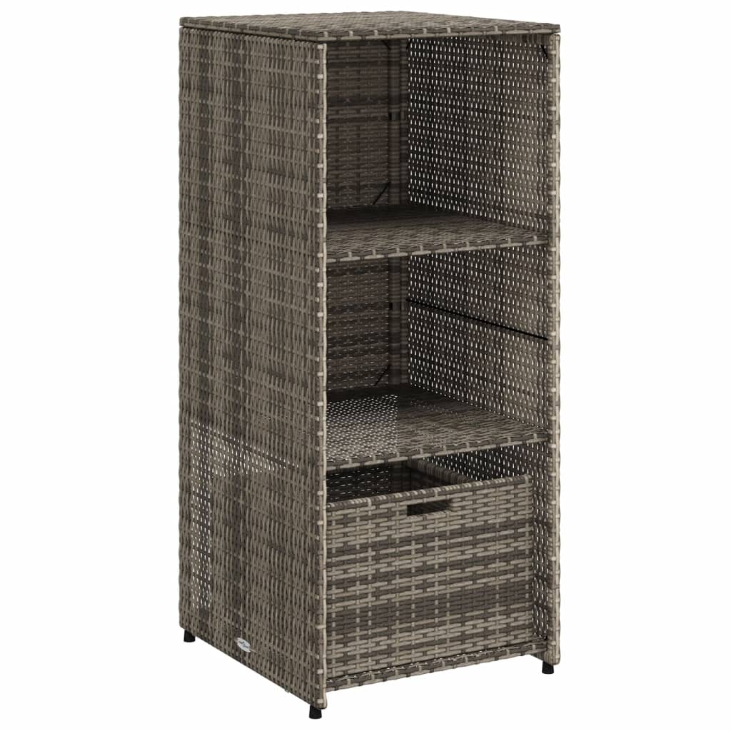 Opbevaringsskab Til Haven 50X55X115 Cm Polyrattan