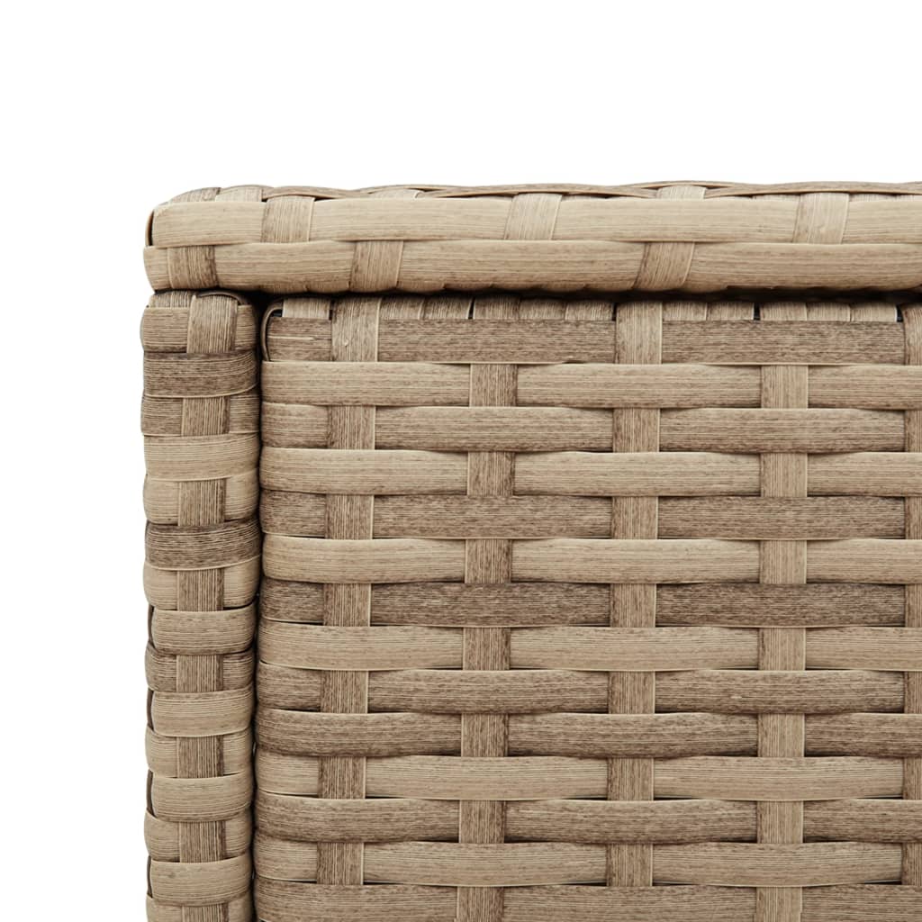 Havebord Med Top 58X27,5X55 Cm Polyrattan
