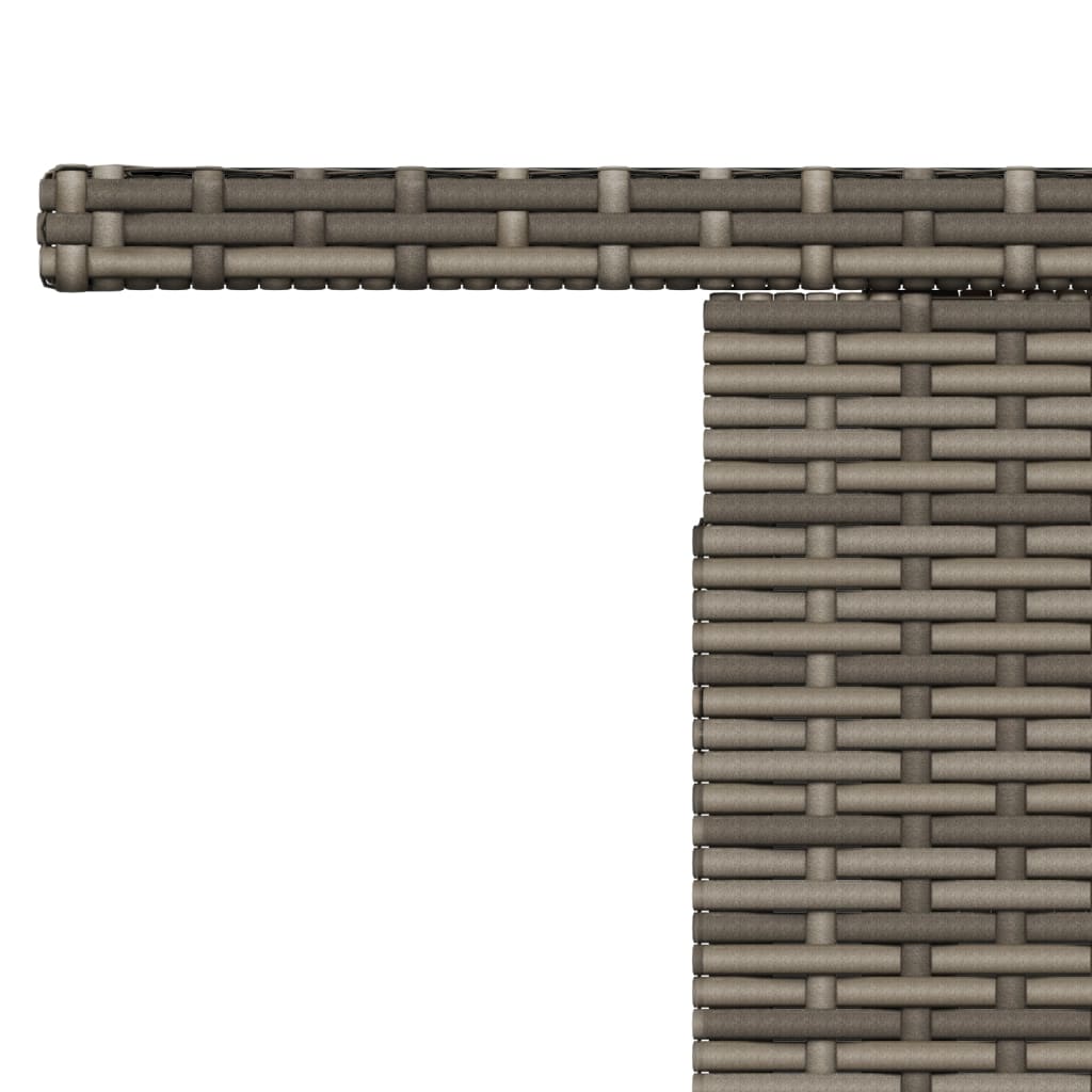 Havebord 100X55X73 Cm Polyrattan Og Akacie