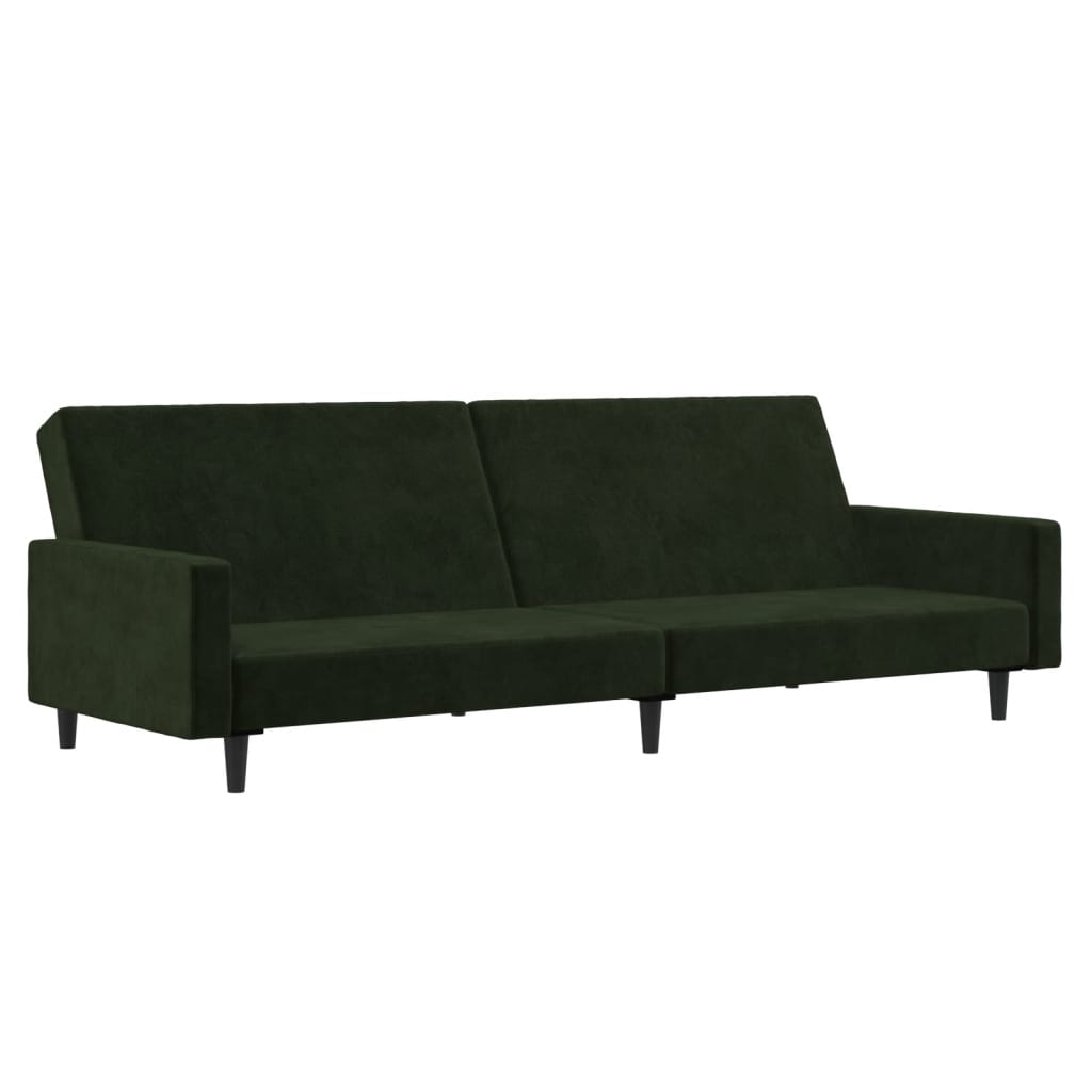 2-Personers Sovesofa Fløjl