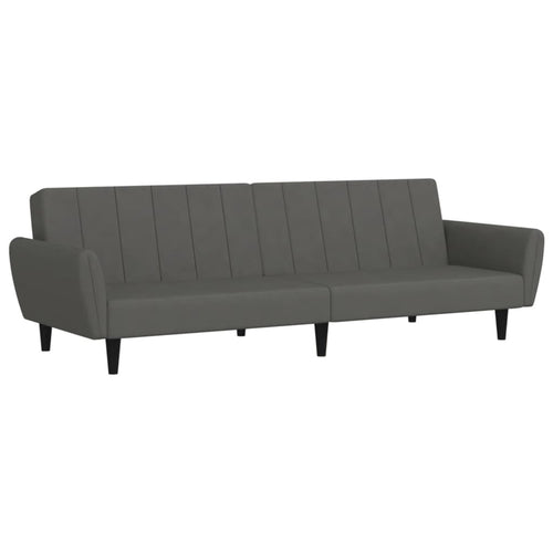 2-Personers Sovesofa Fløjl