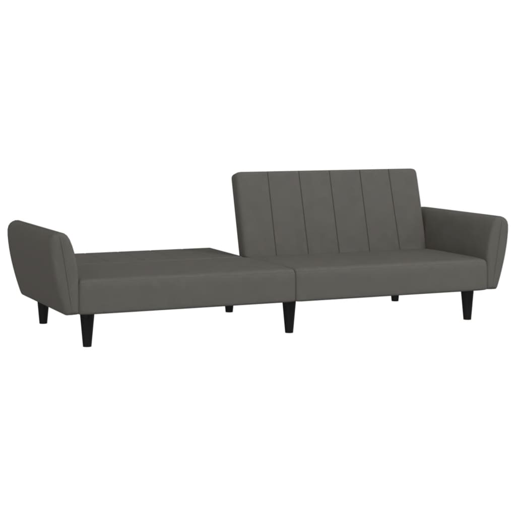 2-Personers Sovesofa Fløjl