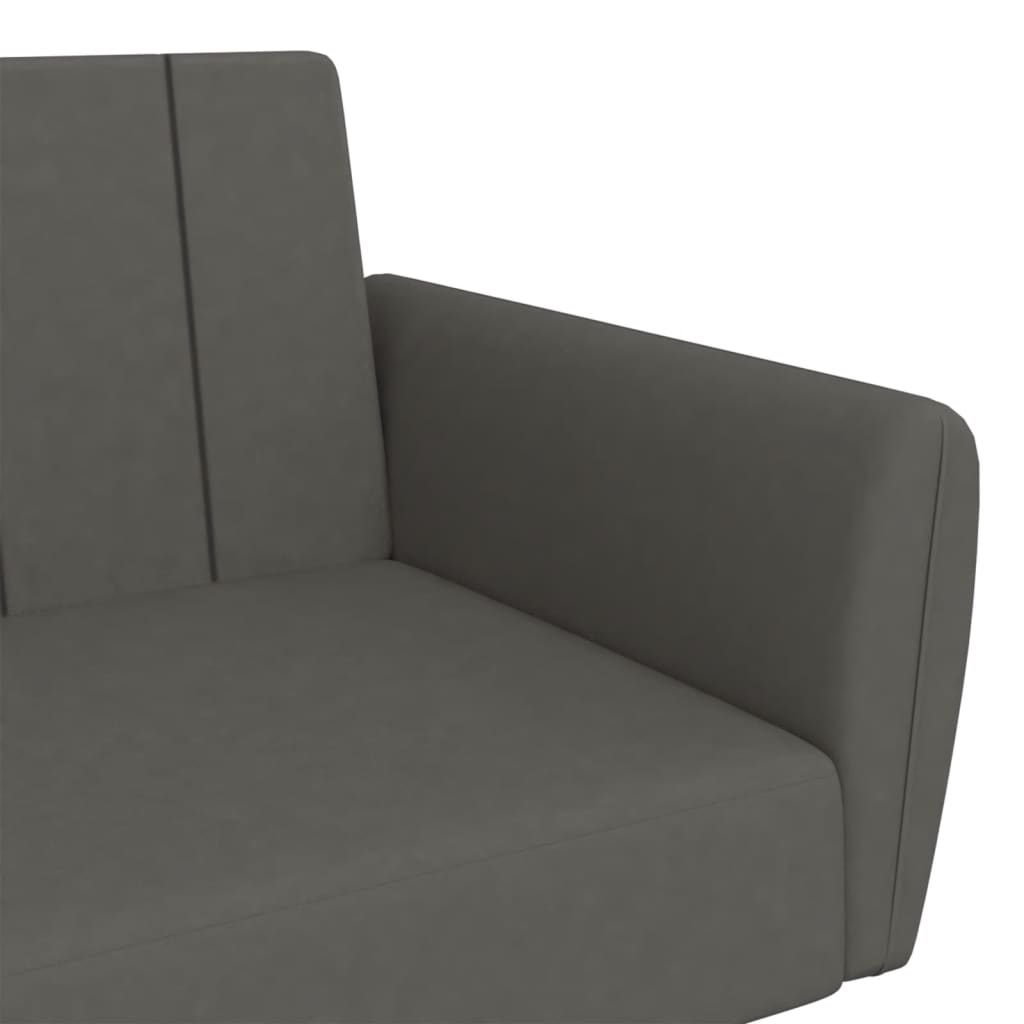 2-Personers Sovesofa Fløjl