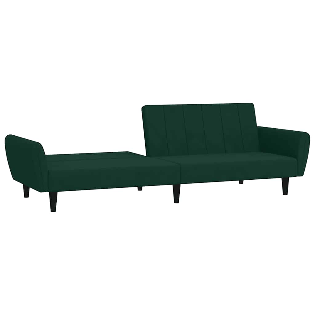 2-Personers Sovesofa Fløjl