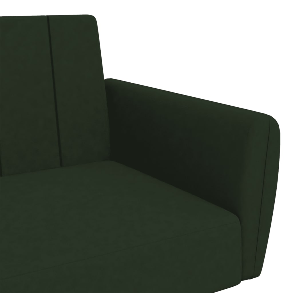 2-Personers Sovesofa Fløjl