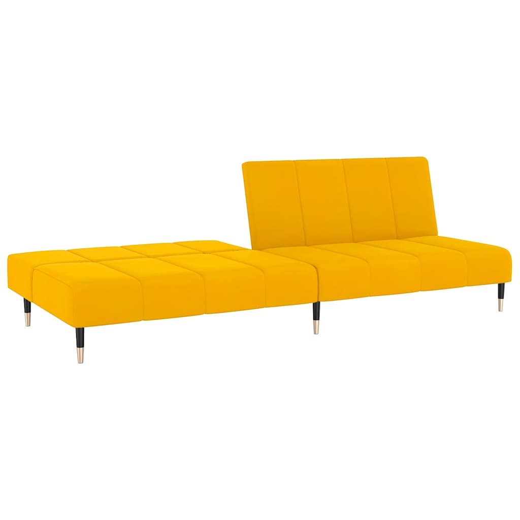 2-Personers Sovesofa Fløjl