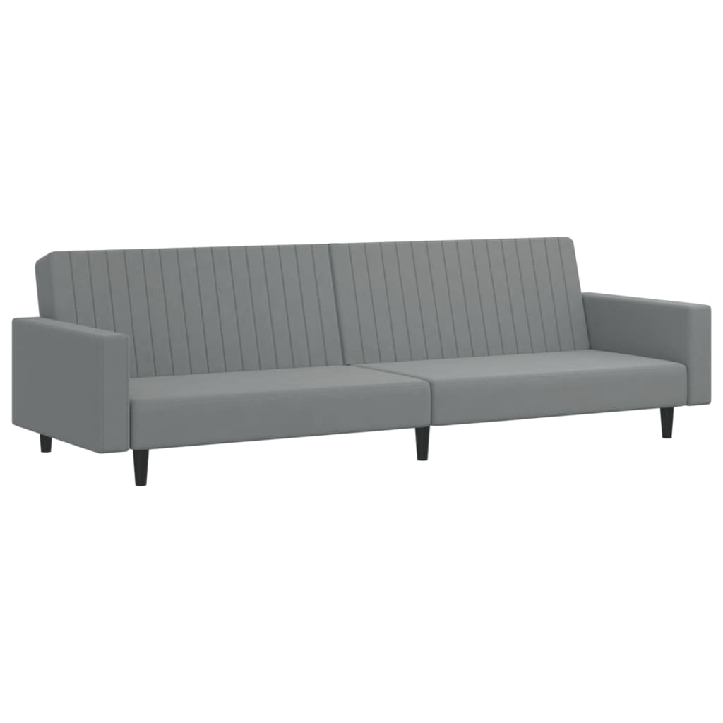 2-Personers Sovesofa Fløjl