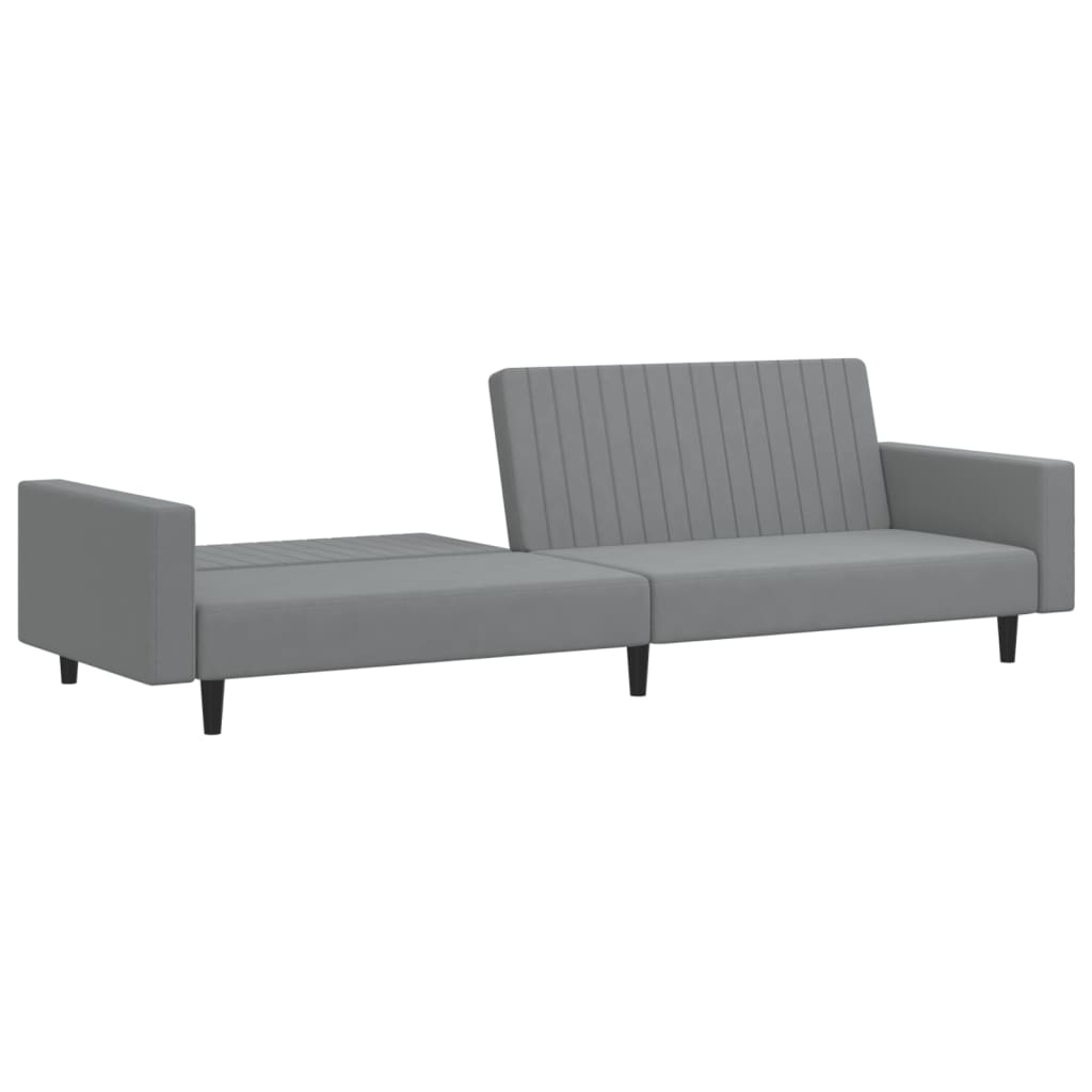 2-Personers Sovesofa Fløjl