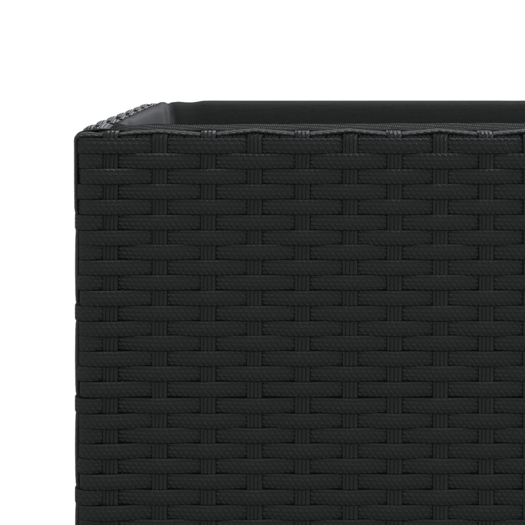 Plantekasser 3 Stk. Polyrattan