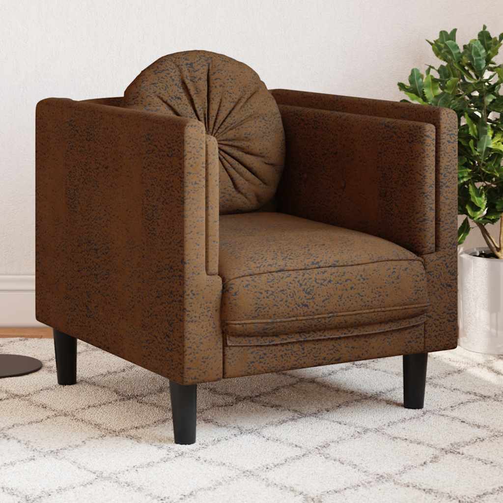 2-Personers Sofa Med Hynder Velour