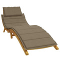 Hynde Til Liggestol 186X58X4 Cm Stof