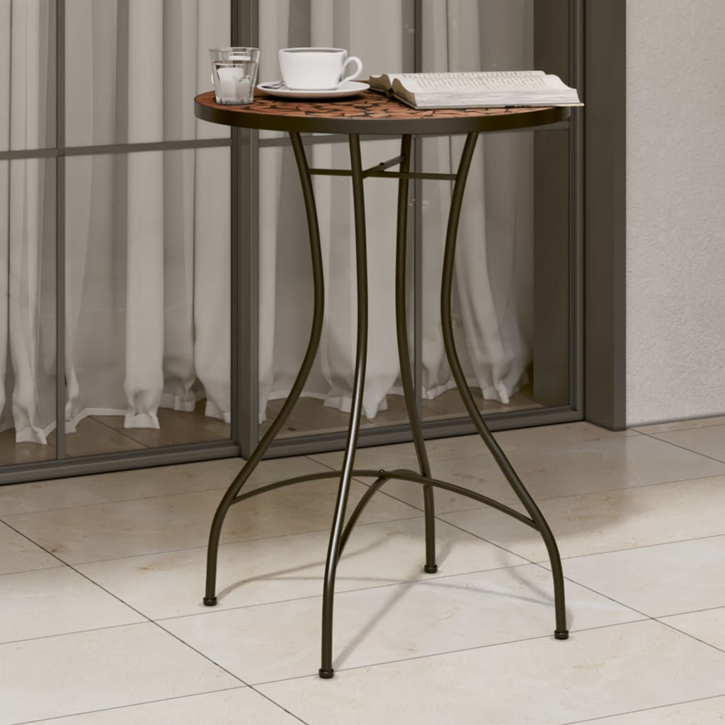 Bistrobord Mosaikdesign Ø Keramik