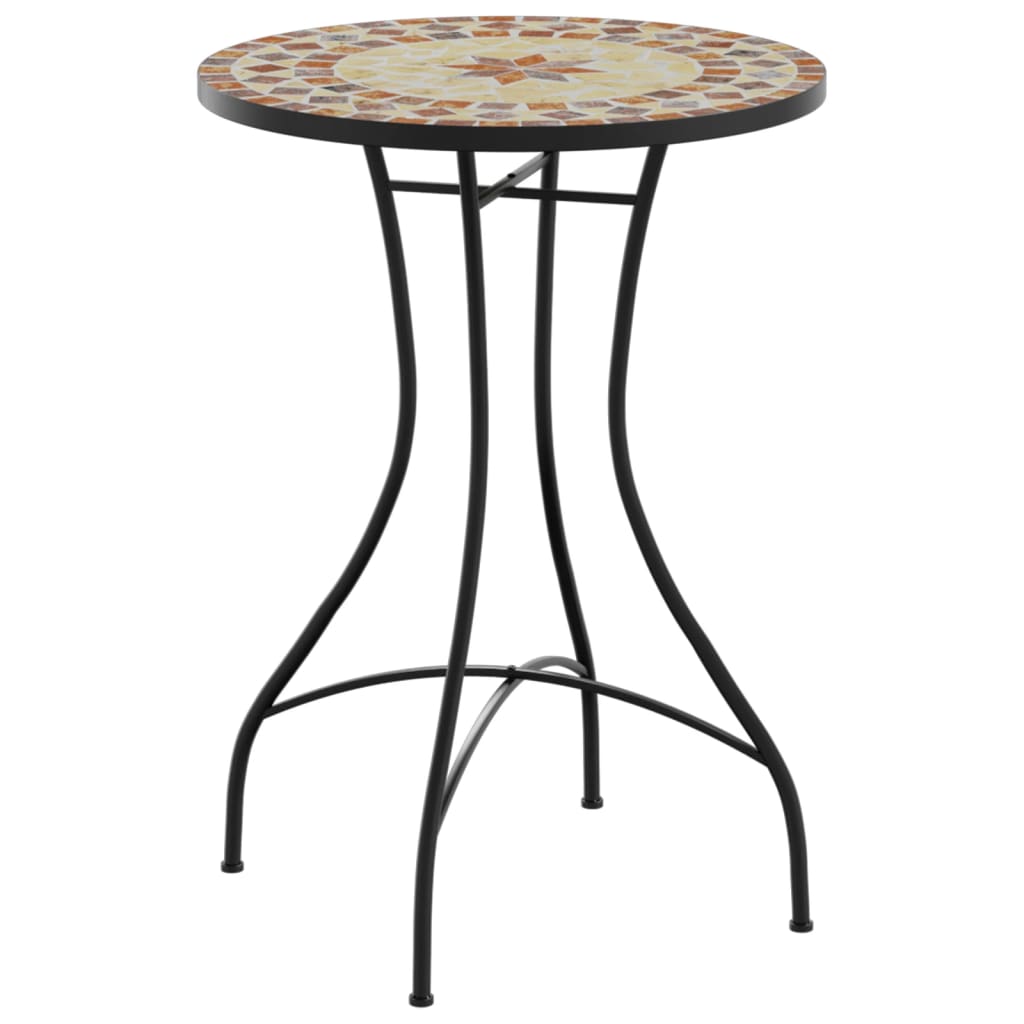 Bistrobord Mosaikdesign Ø Keramik