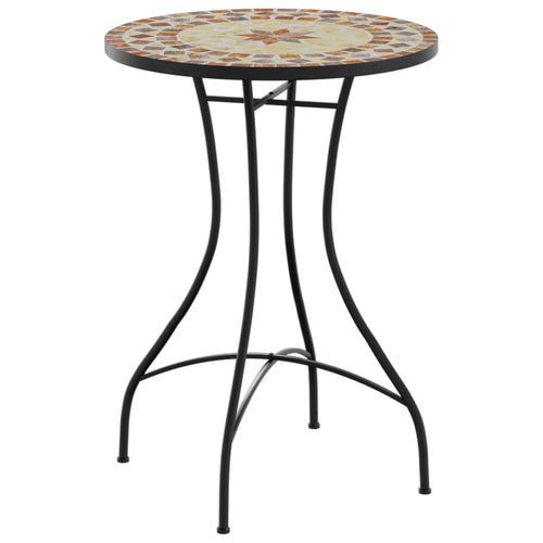 Bistrobord Mosaikdesign Ø Keramik