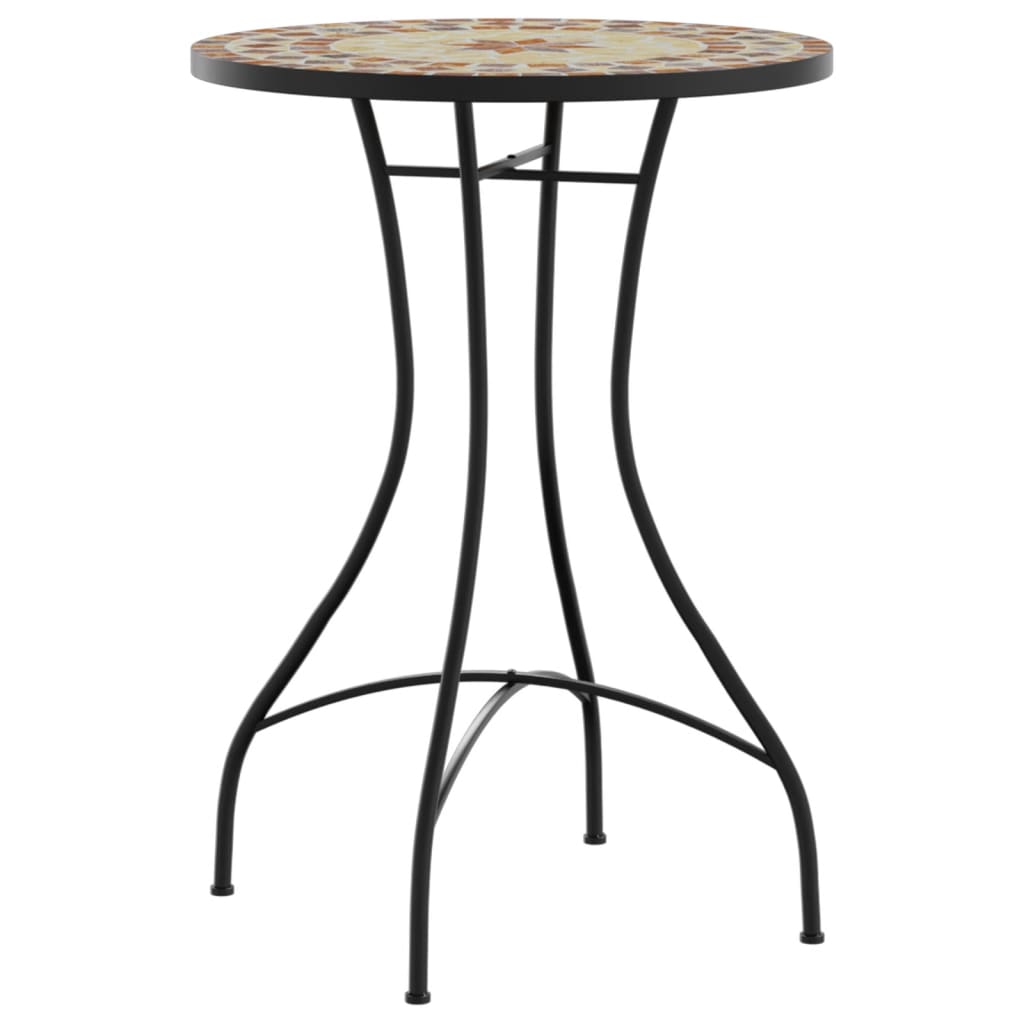 Bistrobord Mosaikdesign Ø Keramik