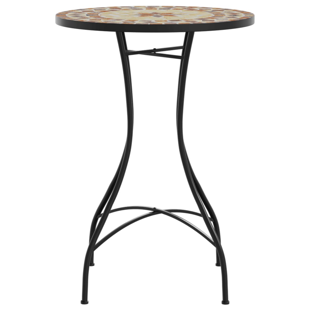 Bistrobord Mosaikdesign Ø Keramik