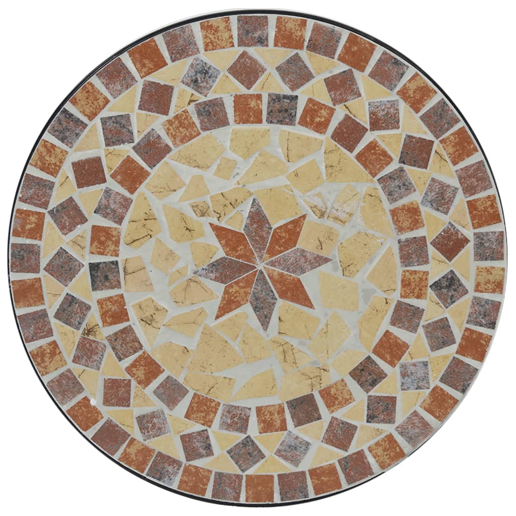 Bistrobord Mosaikdesign Ø Keramik