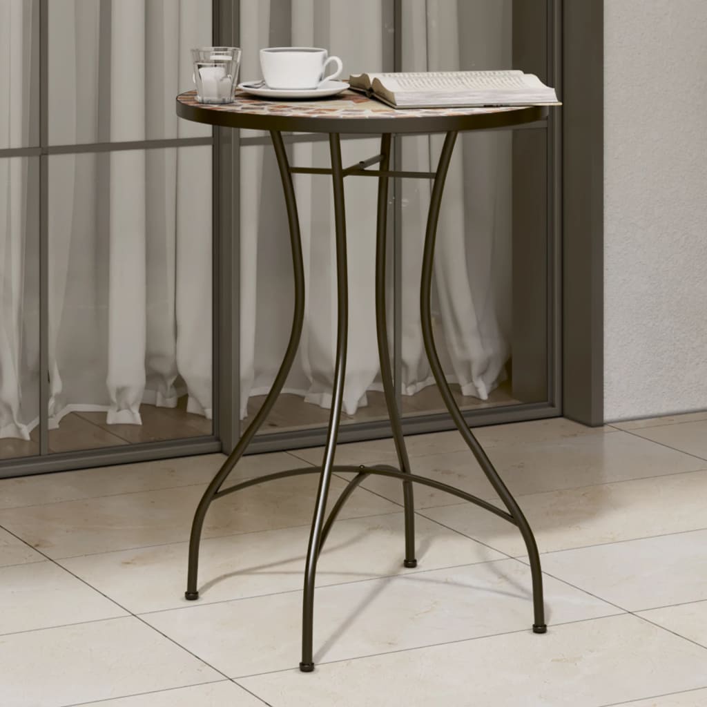 Bistrobord Mosaikdesign Ø Keramik