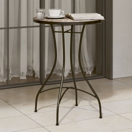 Bistrobord Mosaikdesign Ø Keramik