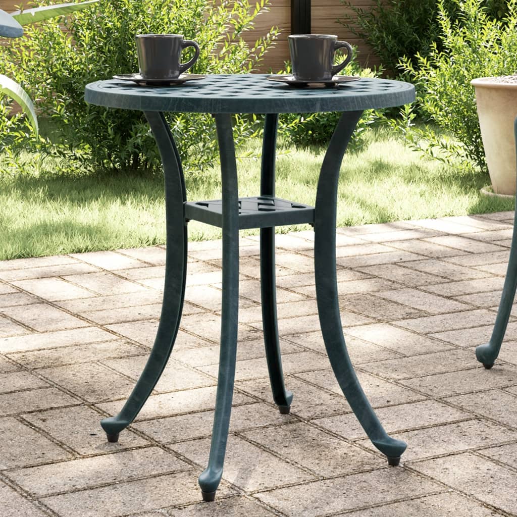 Havebord Ø48X53 Cm Støbt Aluminium Farvet