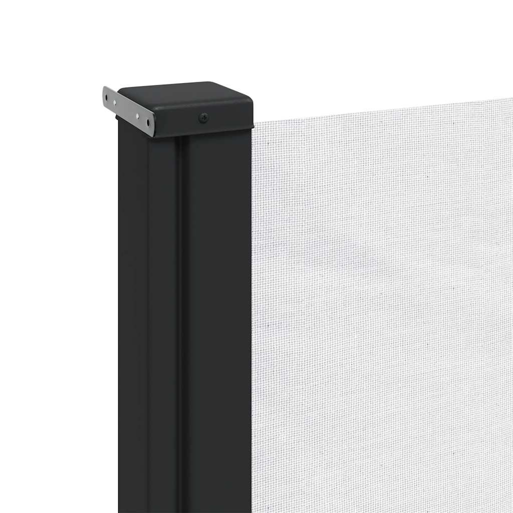 Sammenrullelig Sidemarkise Hvid