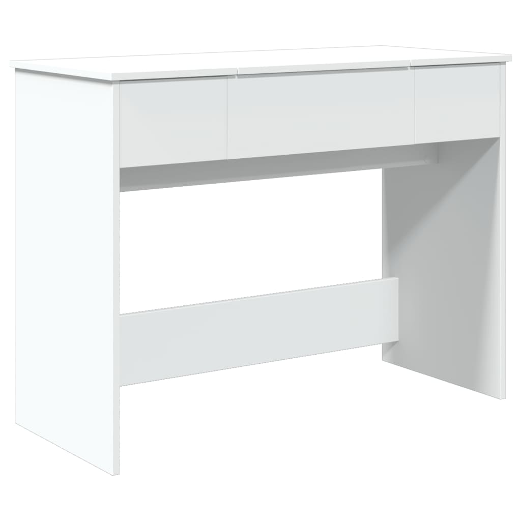 Makeupbord Med Spejl 100X45X76 Cm