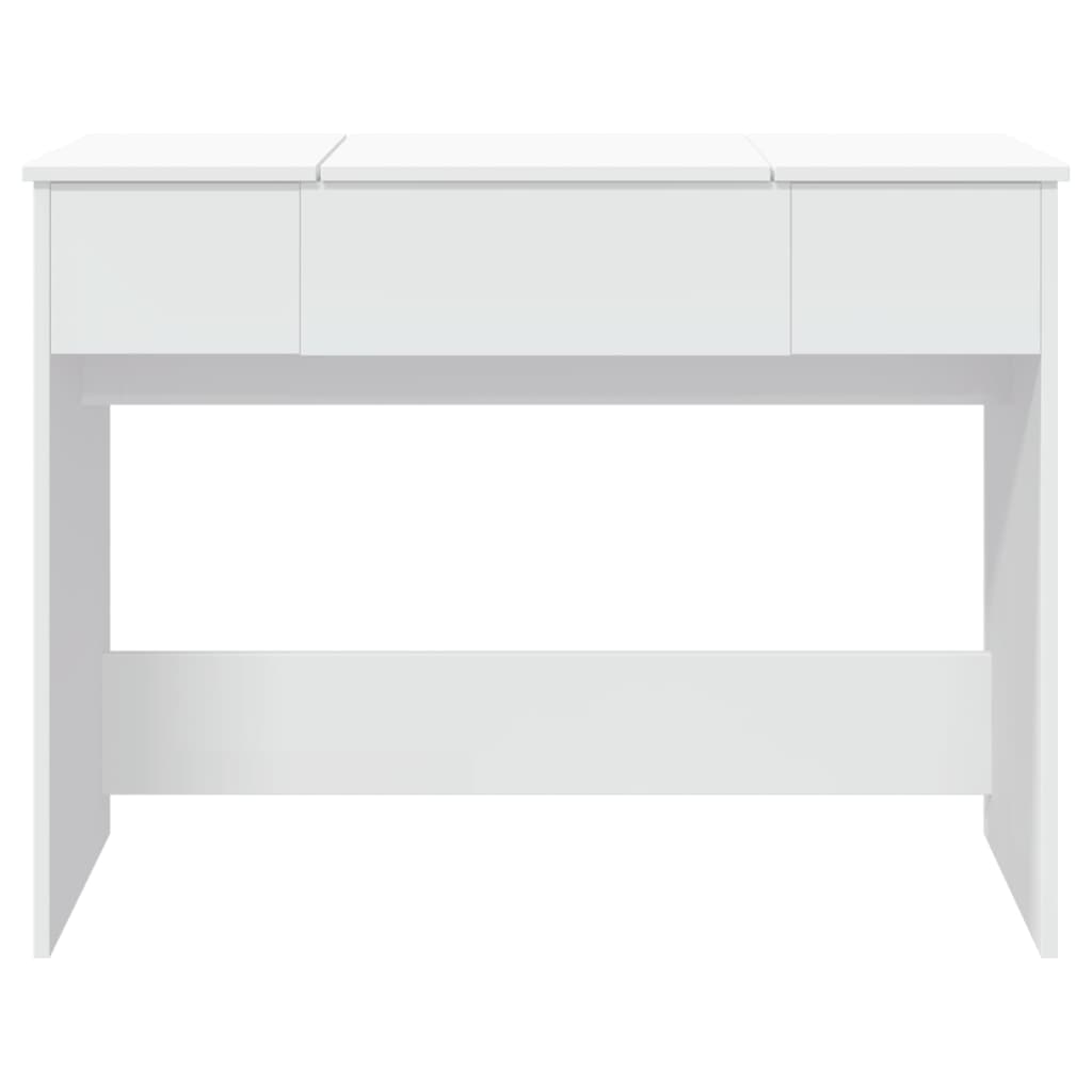 Makeupbord Med Spejl 100X45X76 Cm