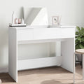 Makeupbord Med Spejl 100X45X76 Cm