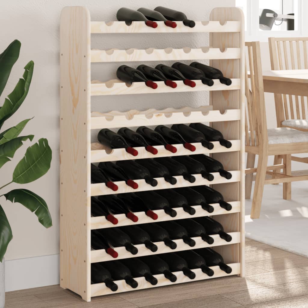 Vinreol 33X25X37 Cm Massivt Fyrretræ