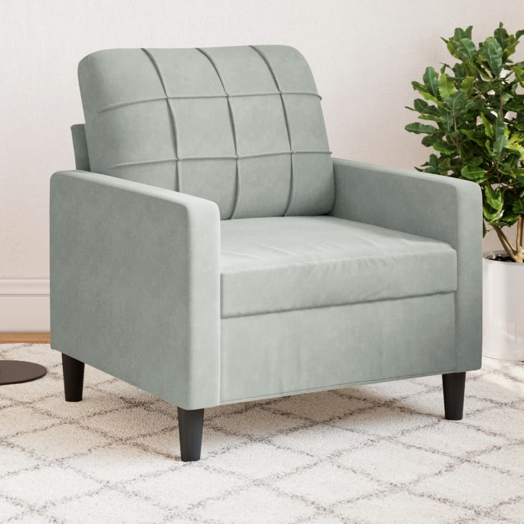 2-Personers Sofa Fløjl