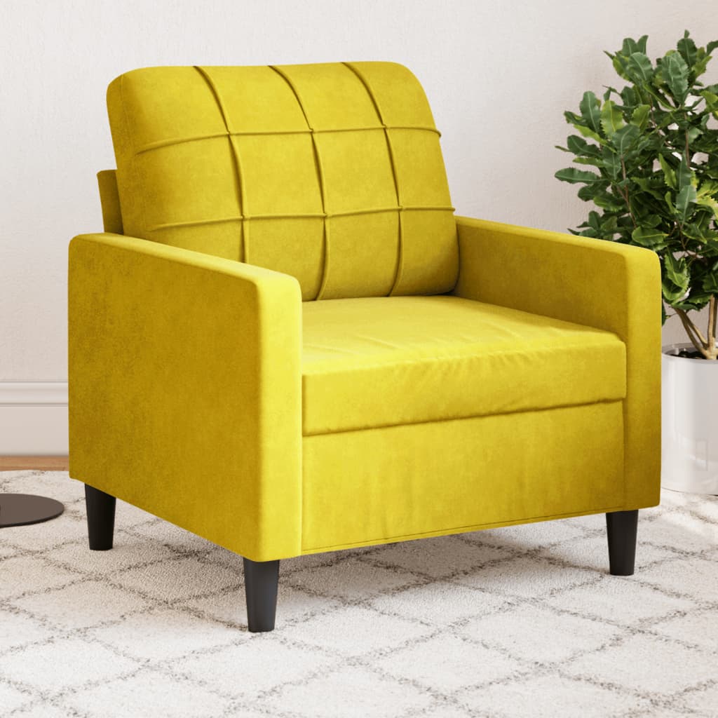 2-Personers Sofa Fløjl