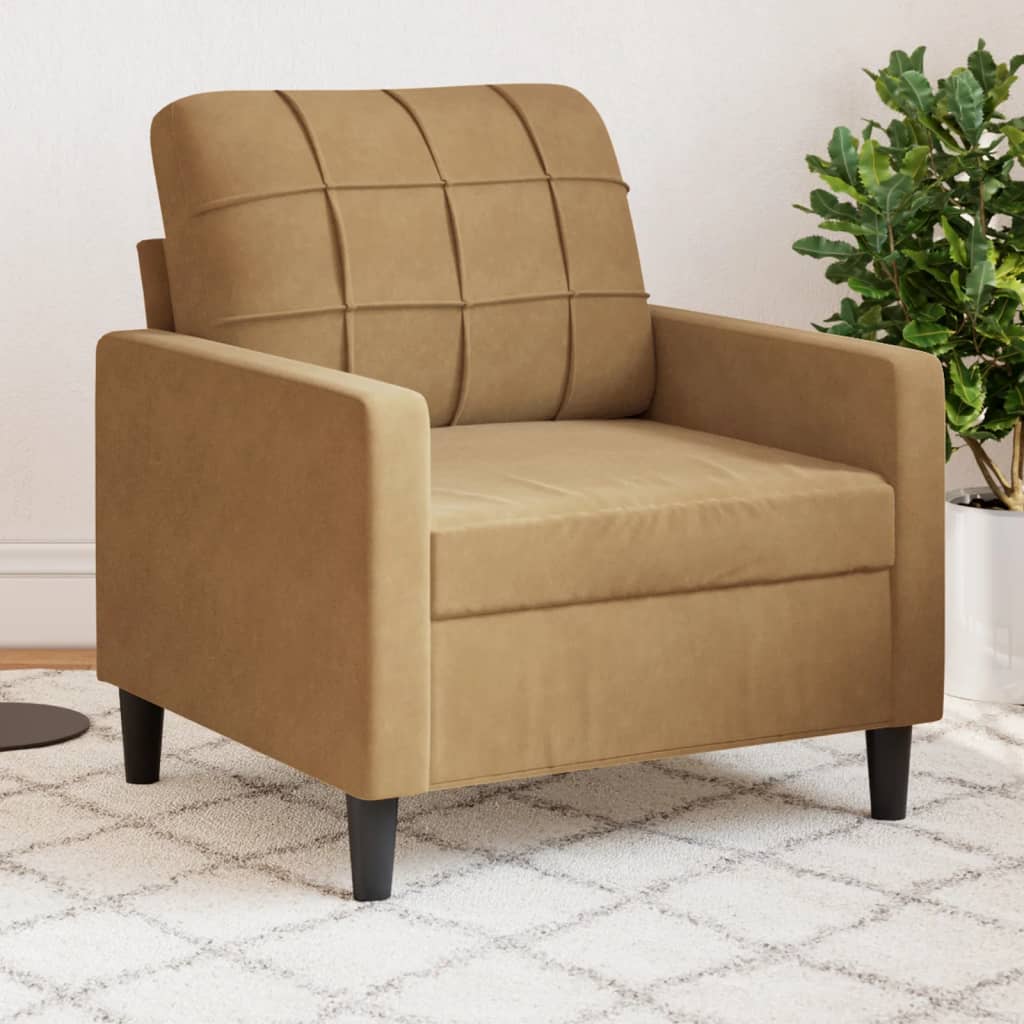 2-Personers Sofa Fløjl