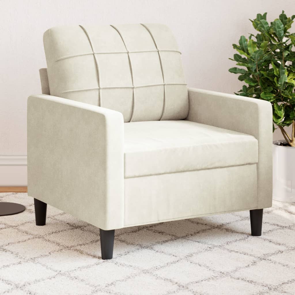 2-Personers Sofa Fløjl
