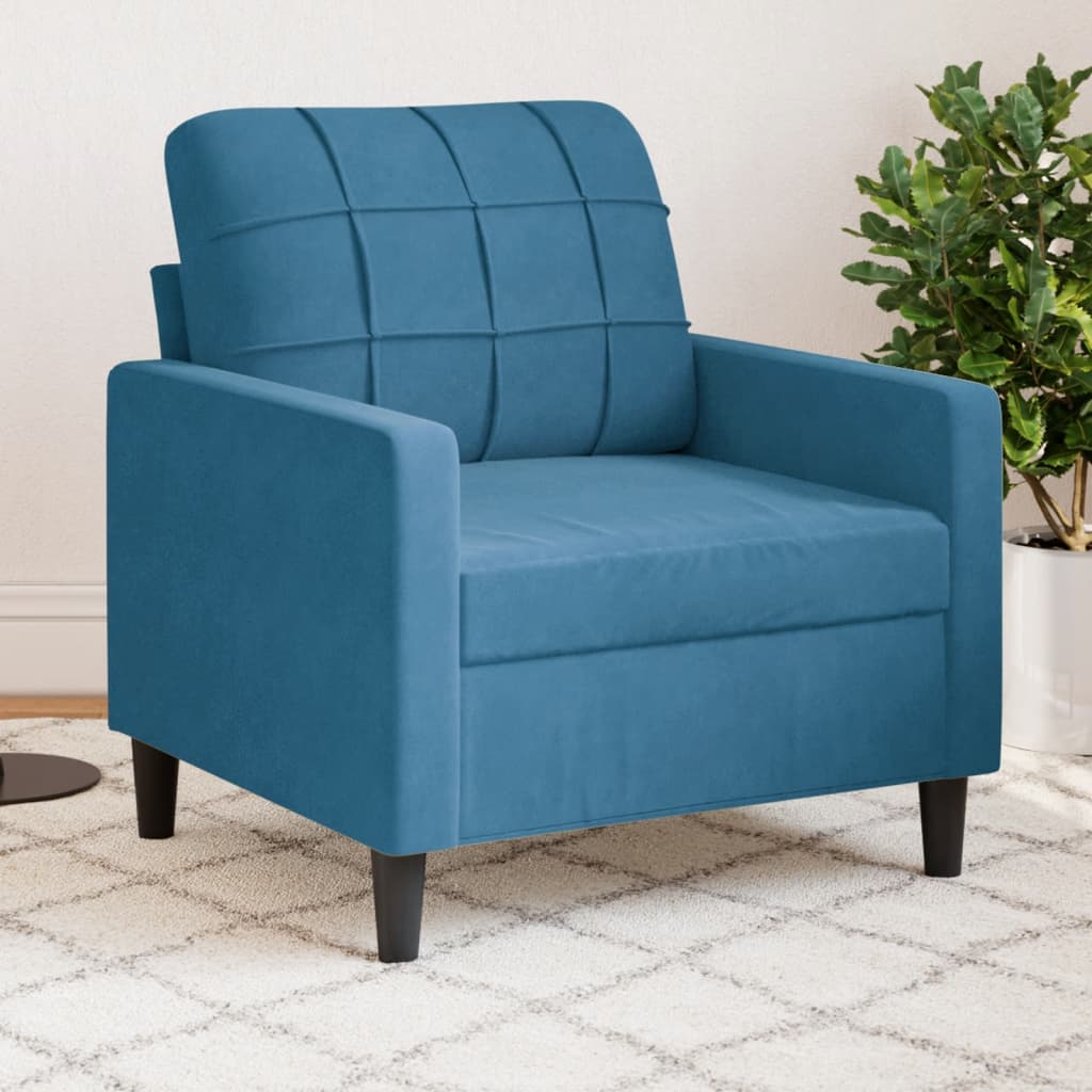 2-Personers Sofa Fløjl