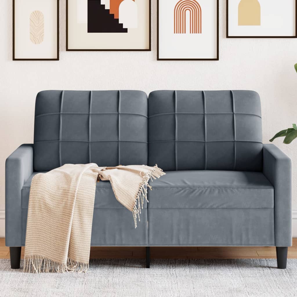 2-Personers Sofa Fløjl