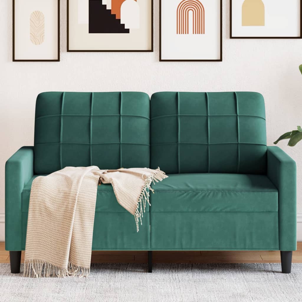 2-Personers Sofa Fløjl
