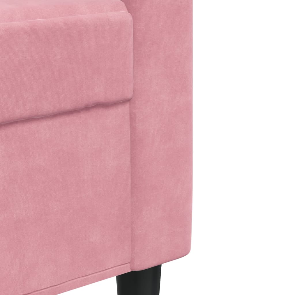 2-Personers Sofa Fløjl